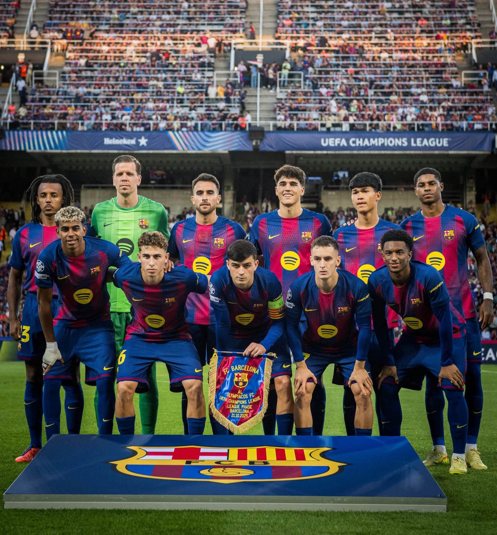 راشفورد يقود هجوم برشلونة أمام كلوب بروج في دوري الأبطال