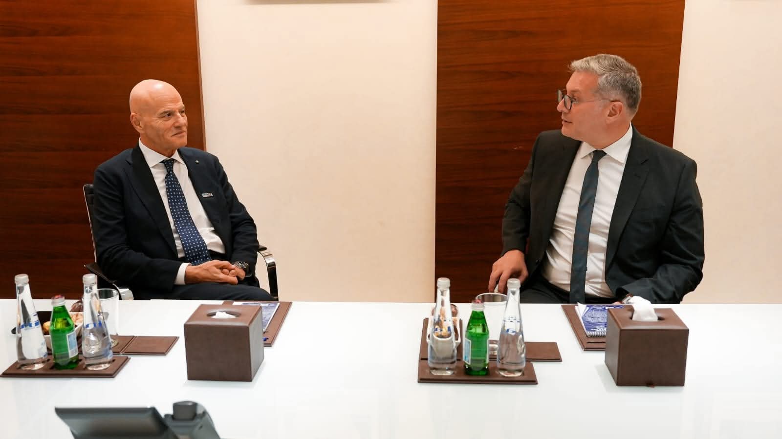 وزير البترول يلتقى رئيس إيني الإيطالية.. تفاصيل
