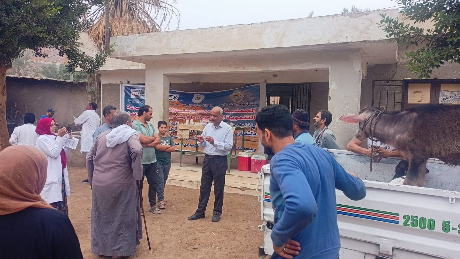 3 قوافل بيطرية مجانية في القليوبية لدعم صغار المربين