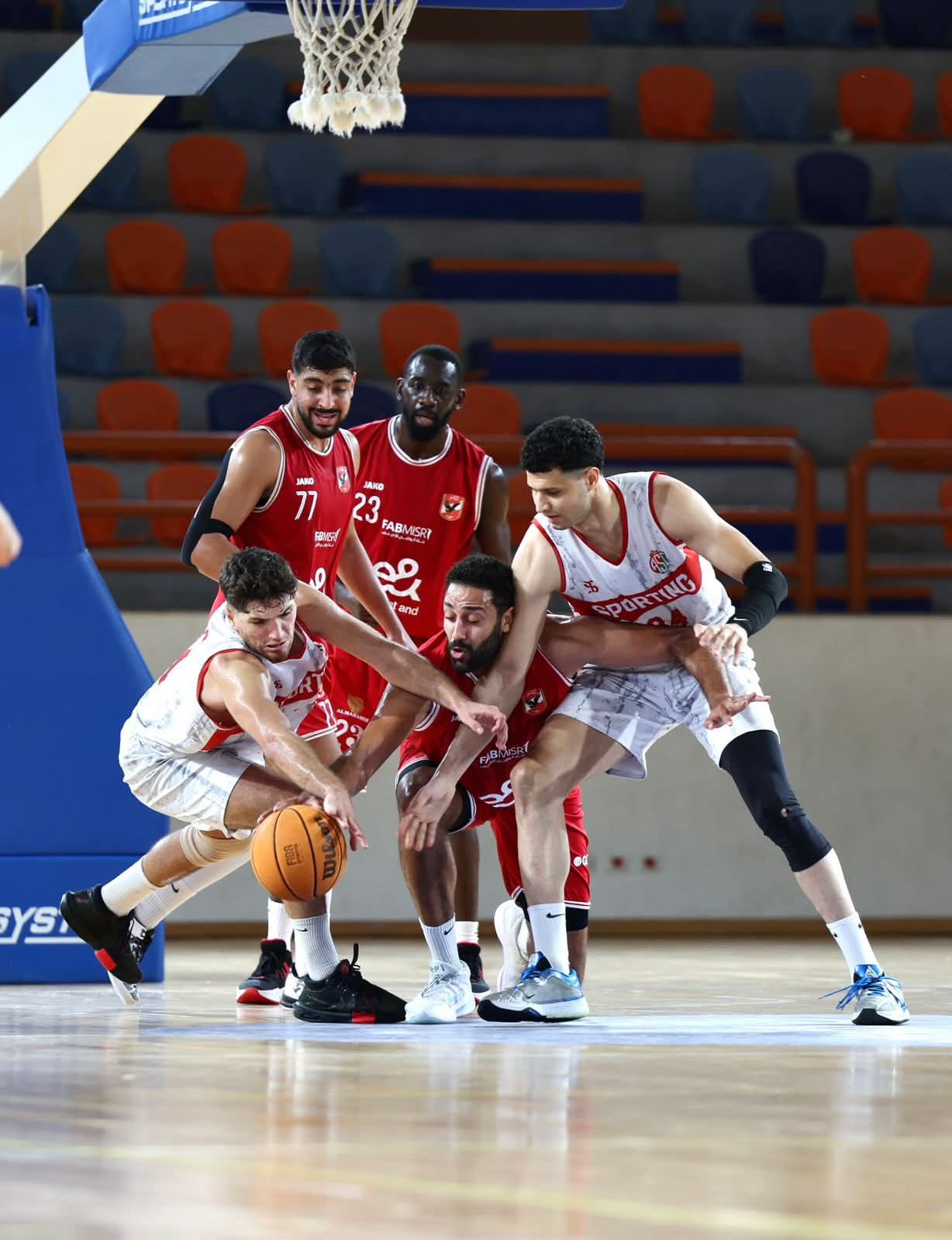 الأهلي يفوز على سبورتنج في ذهاب نصف نهائي دوري المرتبط
