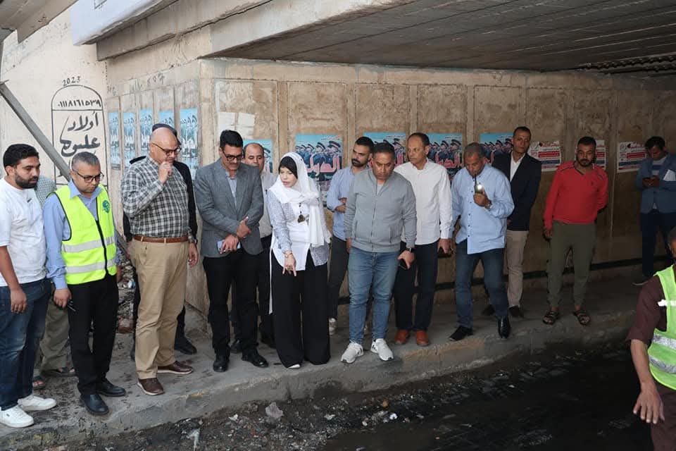 المهندس محمد فودة يوجّه الشكر للعاملين بشركة مياه القليوبية بعد نجاح تجربة محاكاة تصريف الأمطار