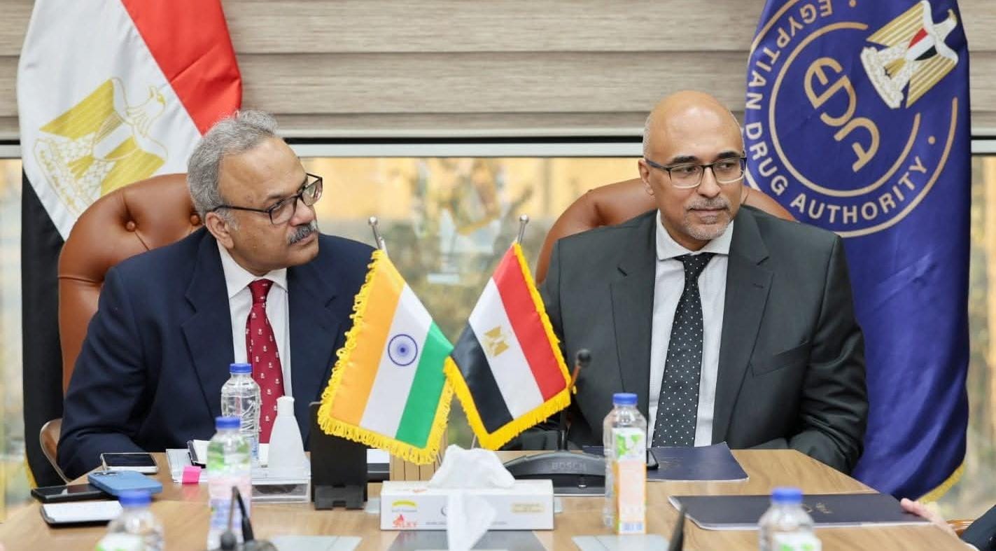 رئيس هيئة الدواء المصرية يستقبل الرئيس التنفيذي للجهة المناظرة الهندية.. تفاصيل