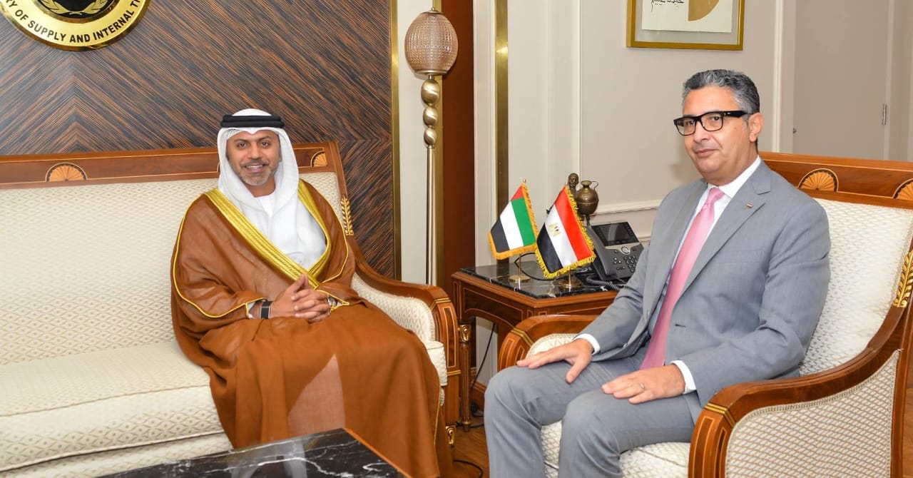 وزير التموين يستقبل سفير دولة الإمارات لبحث سبل التعاون المشترك