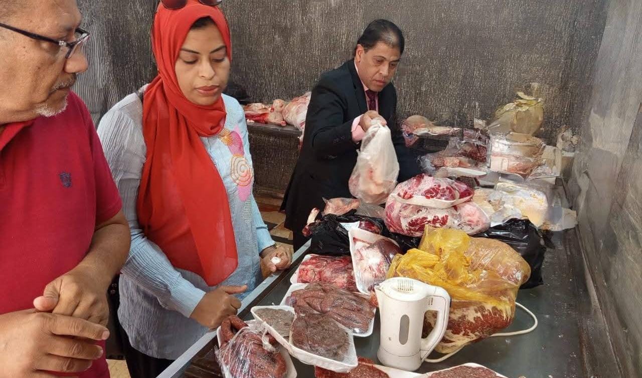 بيطري الأقصر يضبط لحوم غير صالحة للاستهلاك الآدمي
