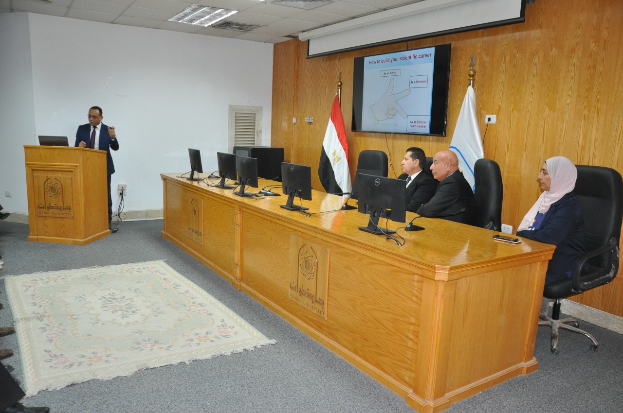 جامعة حلوان تنظم ندوة بعنوان "كيف تبني مسيرتك العلمية؟