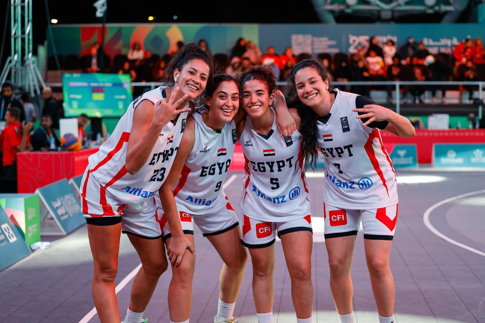 منتخب مصر سيدات 3×3 يحرز برونزية دورة ألعاب التضامن الإسلامي