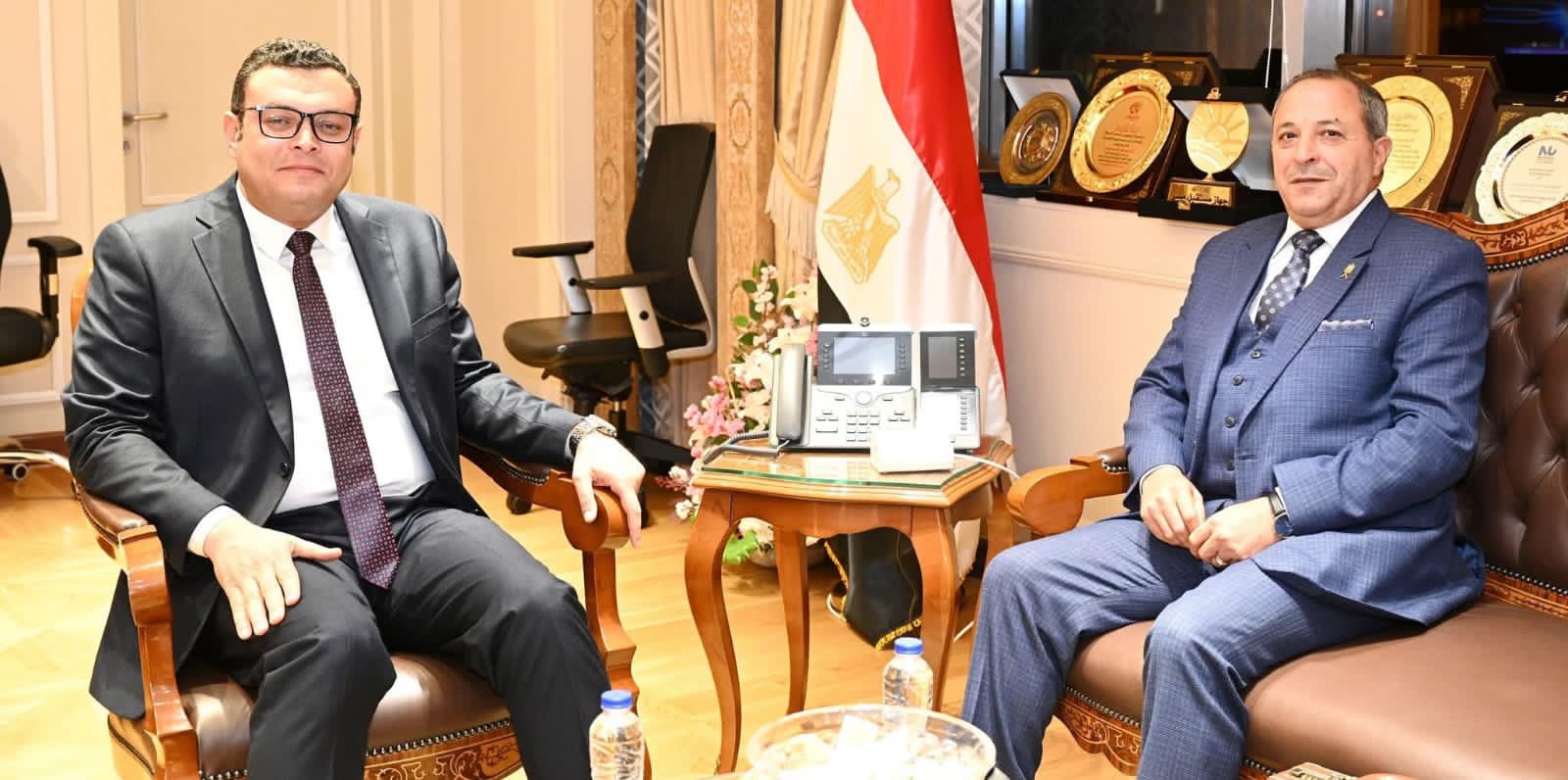 وزير الإسكان يستقبل محافظ بورسعيد.. تفاصيل