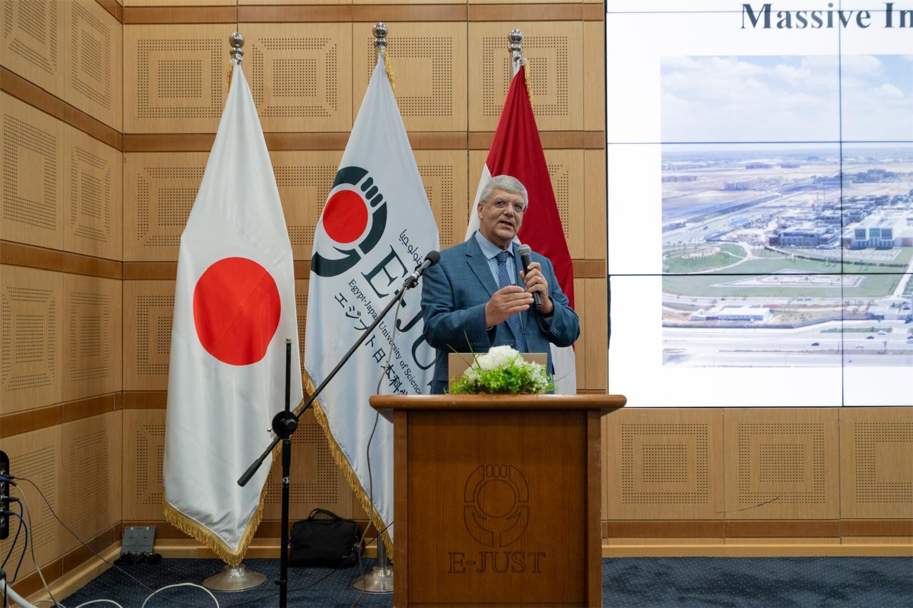 الجامعة المصرية اليابانية تطلق يوم الصناعة