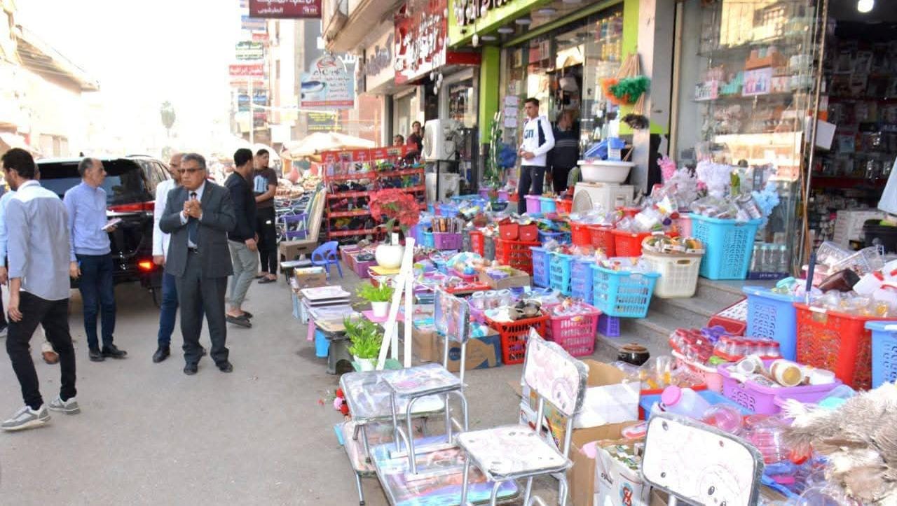 محافظ الدقهلية: اتخاذ الإجراءات القانونية اللازمة لفرض غرامة يومية على اشغالات المحلات