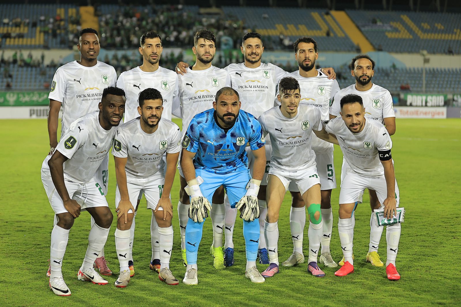 محمد هاشم يقود المصري البورسعيدي للفوز علي كايزر تشيفز في الكونفدرالية