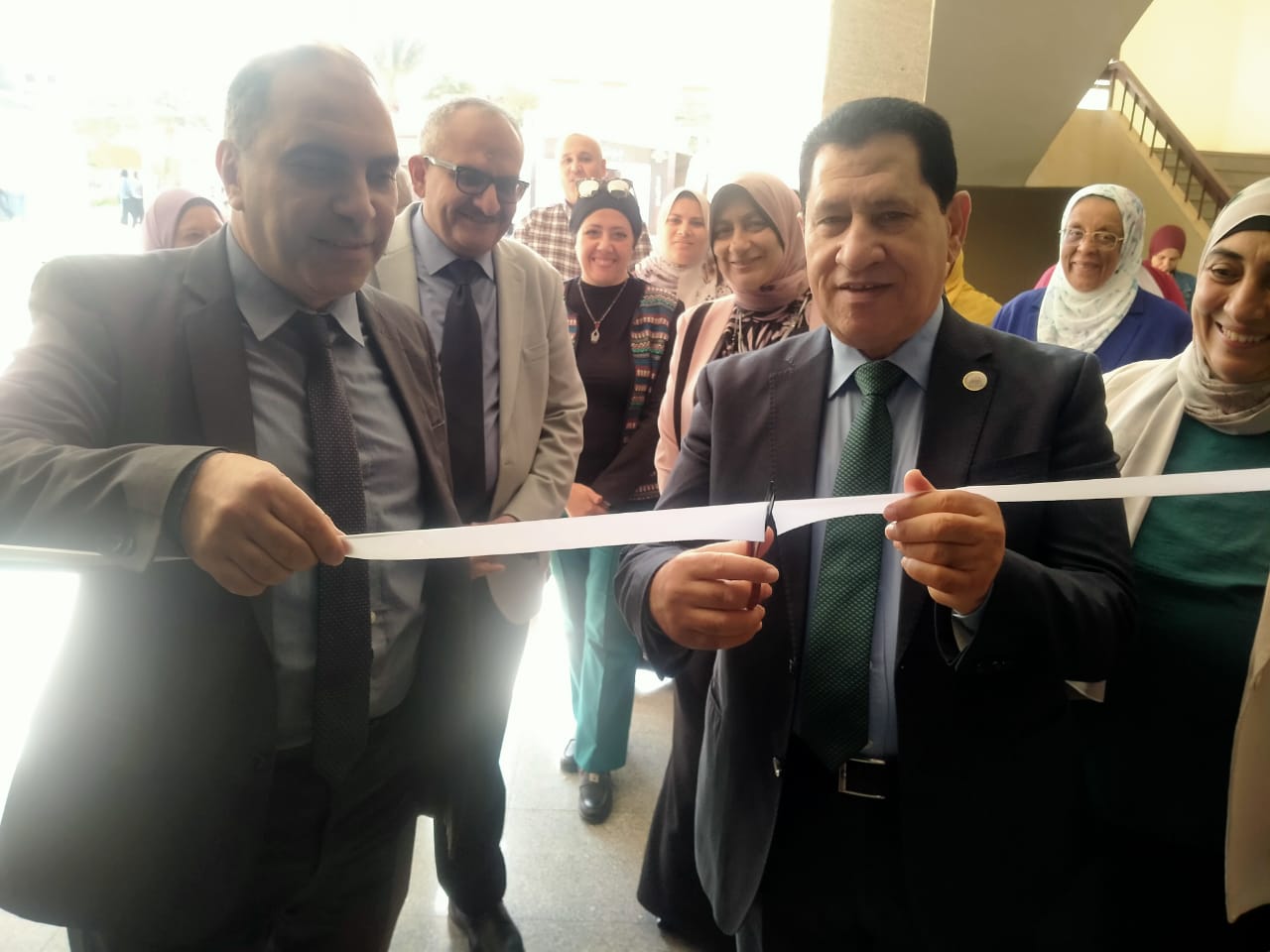 المعرض السنوى لكلية الصيدلة بجامعة حلوان