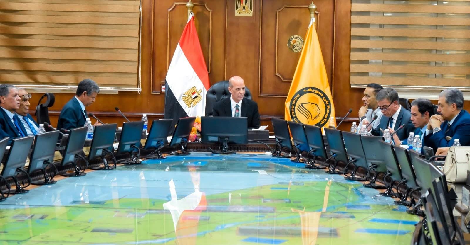 عقد عدد من الفعاليات والندوات التوعوية بكليات ومعاهد جامعة بني سويف