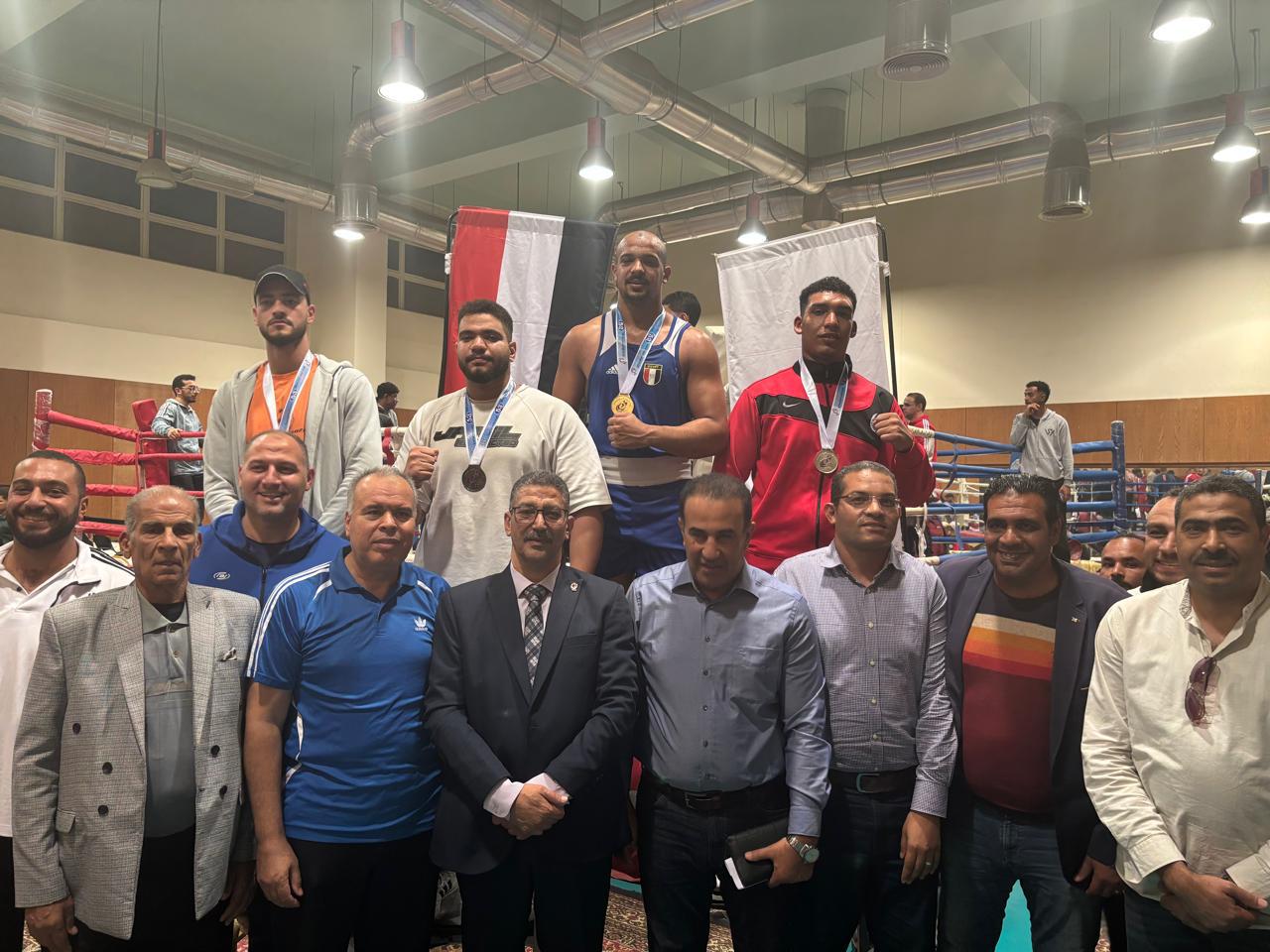 إعلان نتائج بطولة الملاكمة بالدورة الرياضية للجامعات والمعاهد العليا