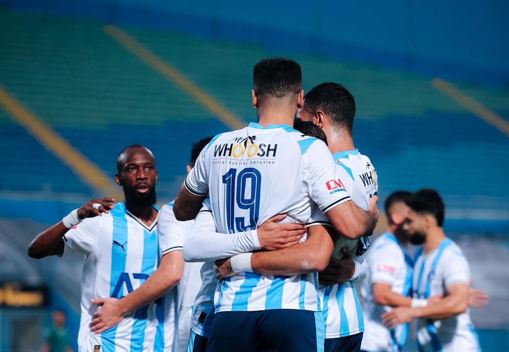بيراميدز يفوز علي الاتحاد السكندري بثنائية قطة وحمدي