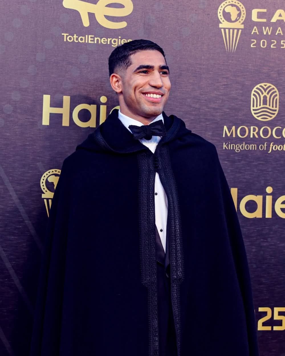 رسميًا.. أشرف حكيمي أفضل لاعب في أفريقيا لعام 2025
