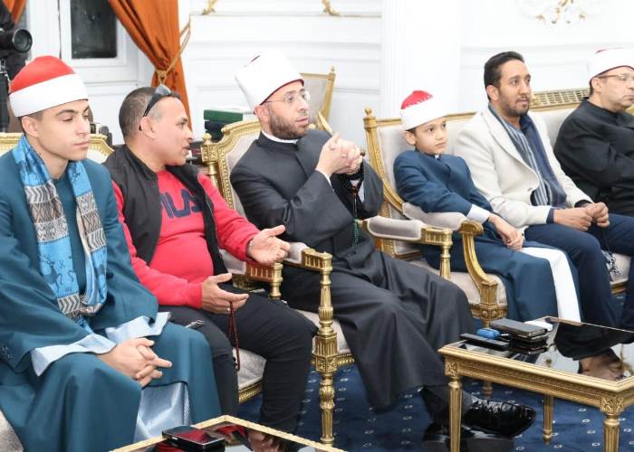 وزير الأوقاف يستضيف نجوم حلقة الجمعة من دولة التلاوة