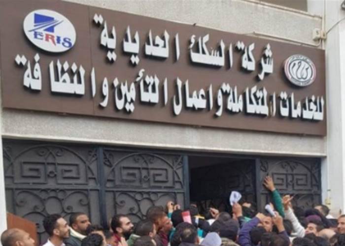 عمال السكك الحديدية غاضبون بسبب عدم تطبيق الحد الأدنى للمرتبات