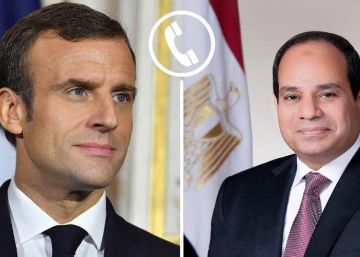 السيسي وماكرون يبحثان تعزيز الشراكة الاستراتيجية ومستجدات الأوضاع الإقليمية