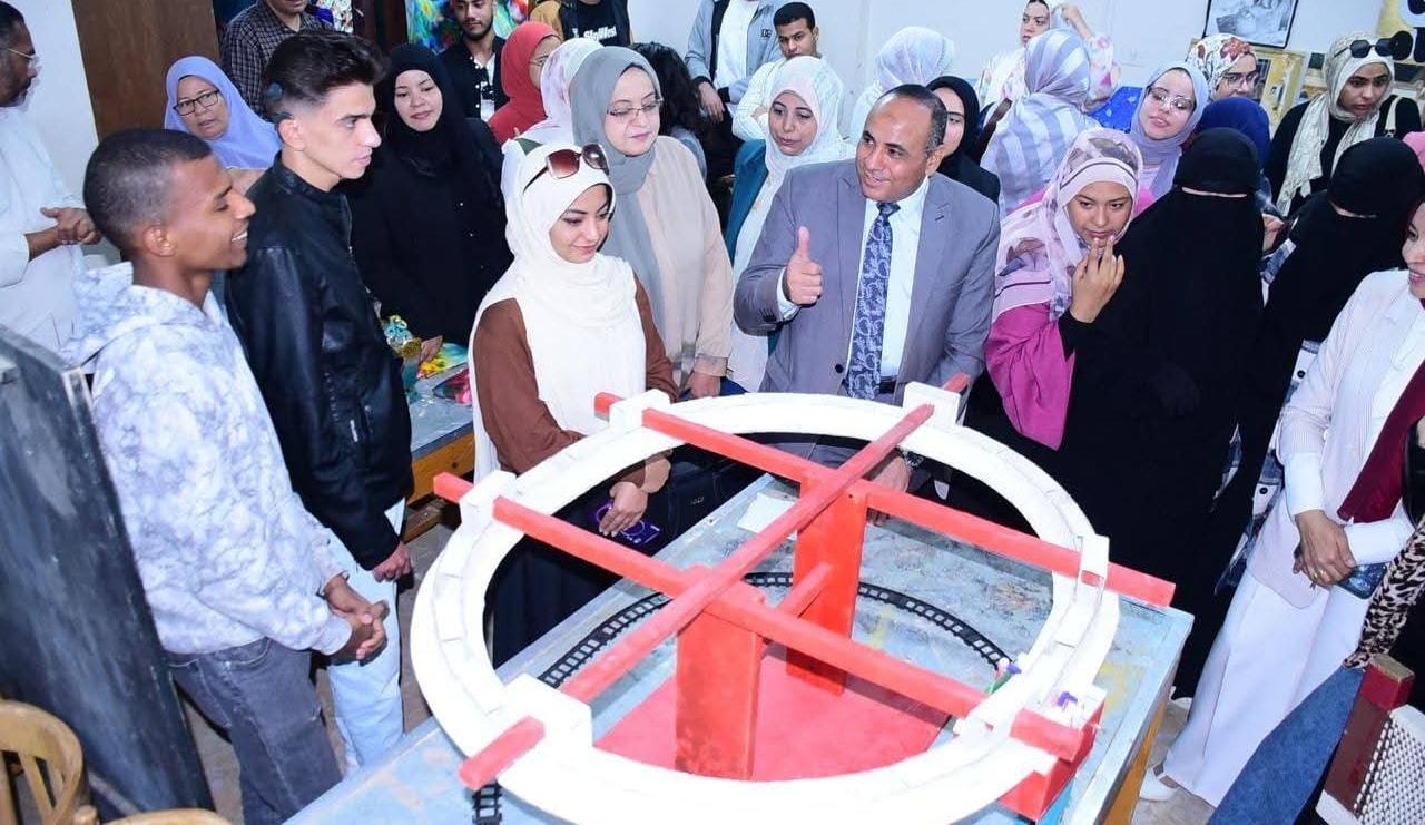 ورشة تكاملية لدعم طلاب الفئات الخاصة "بتربية نوعية" جامعة سوهاج