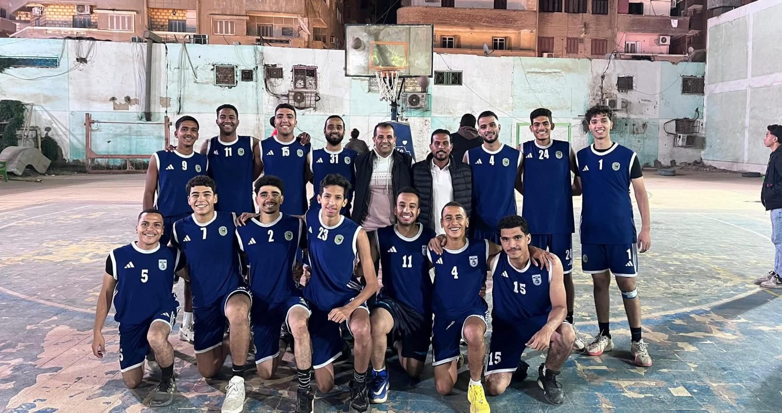 منتخب جامعة سوهاج للسلة بطلاً للدوري بدورة الشهيد الرفاعي