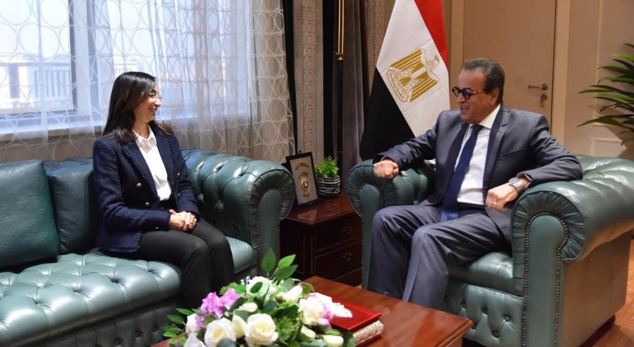 وزير الصحة يتابع مع محافظ البحيرة إنجاز المشروعات الصحية بالمحافظة