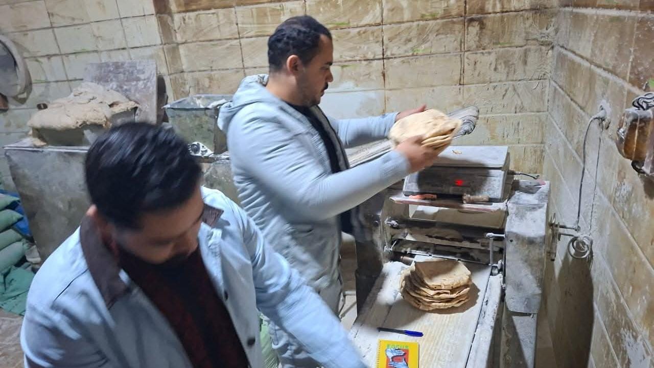 حملة تفتيشية موسعة على مخابز بسيون