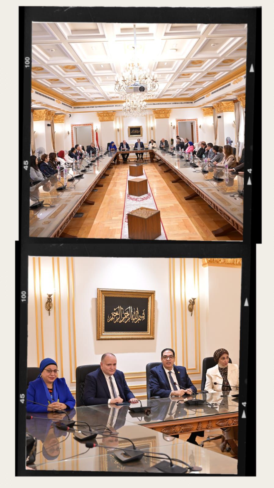 القاهرة الأهلية تناقش ترتيبات امتحانات الفصل الدراسي الأول