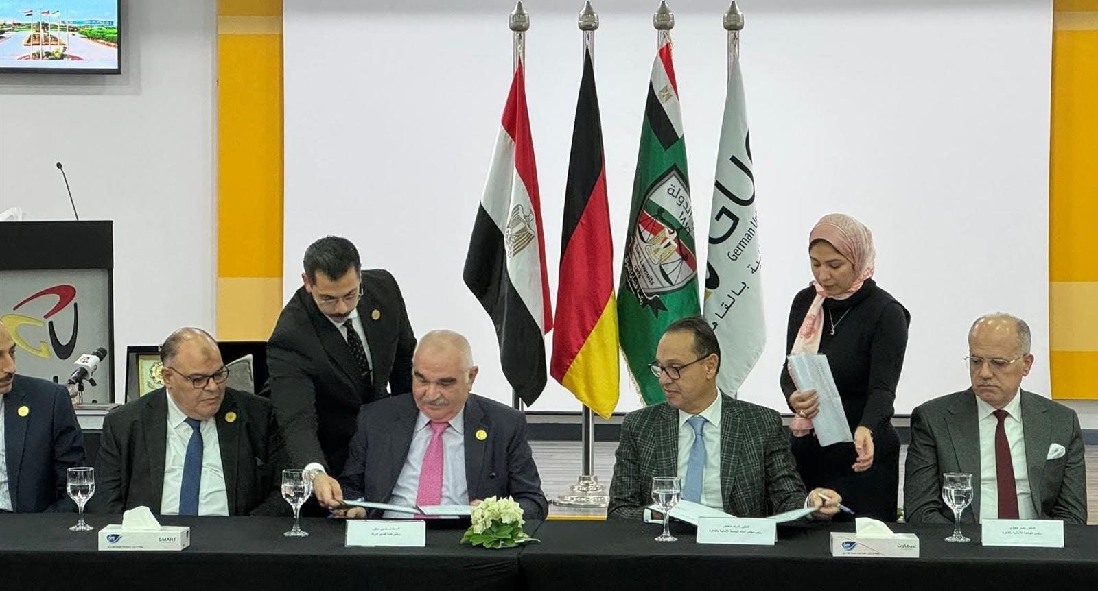 بروتوكول تعاون رفيع المستوى بين الجامعة الألمانية بالقاهرة وهيئة قضايا الدولة