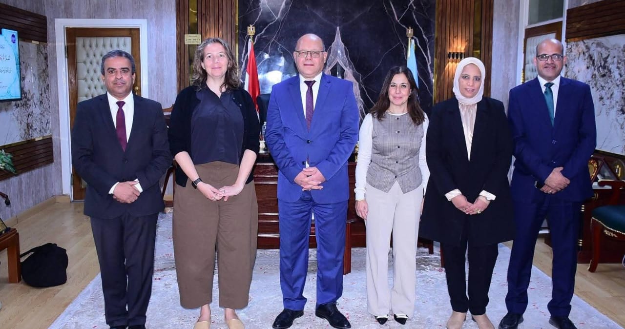 رئيس جامعة سوهاج يستقبل وفداً من معهد جوته الألماني.. تفاصيل