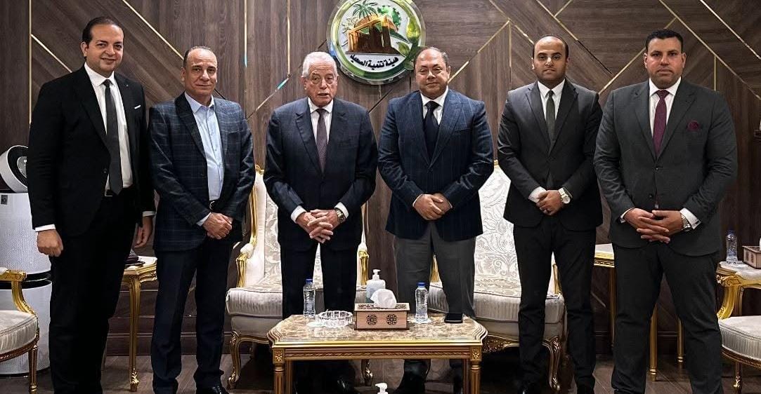 رئيس هيئة تنمية الصعيد يستقبل مستشار رئيس الجمهورية للتنمية المحلية
