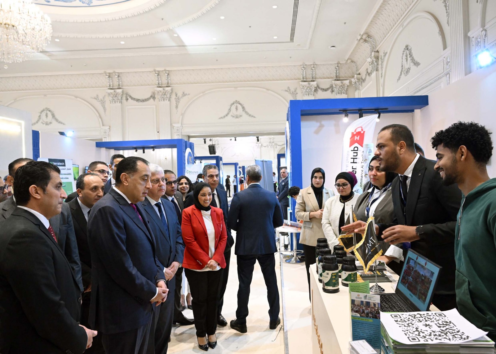 عاشور يشهد انطلاق المعرض الدولي لتسويق مخرجات البحوث والابتكار بالعاصمة الجديدة