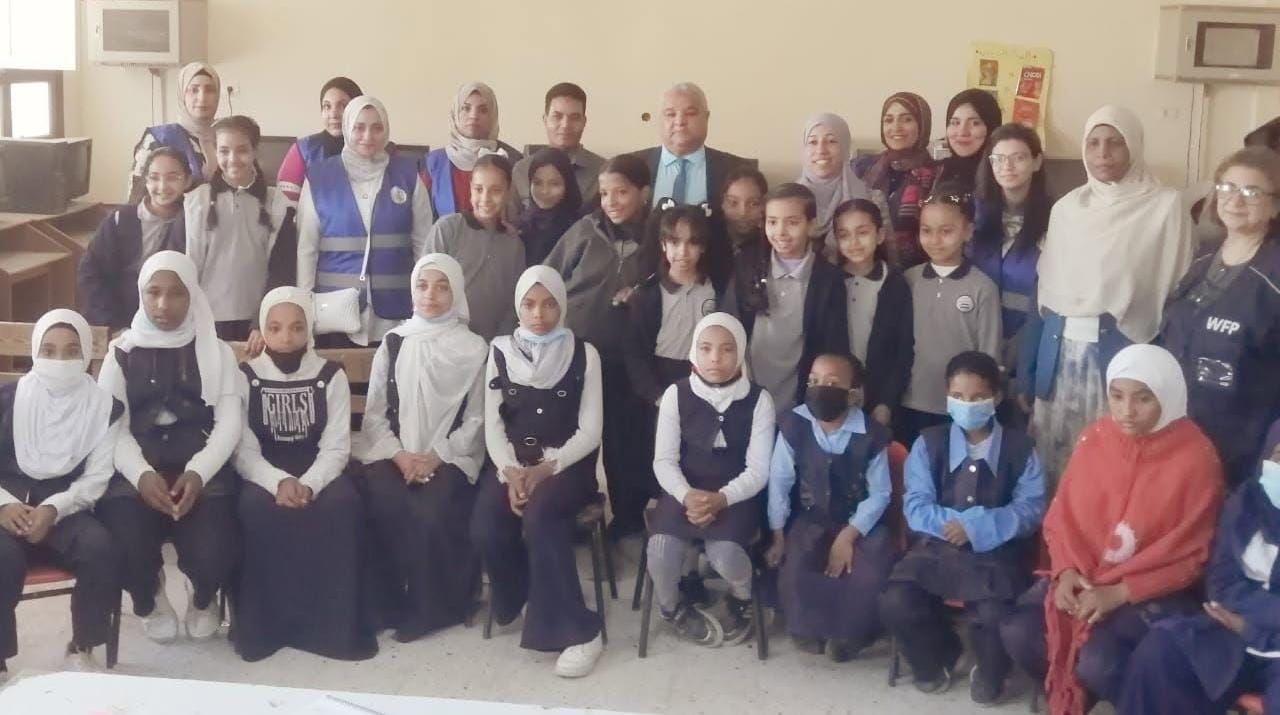 إنطلاق فعاليات اليوم الصحي المدرسي الثالث بمدرسة الزناقطة الابتدائية بمحافظة الأقصر