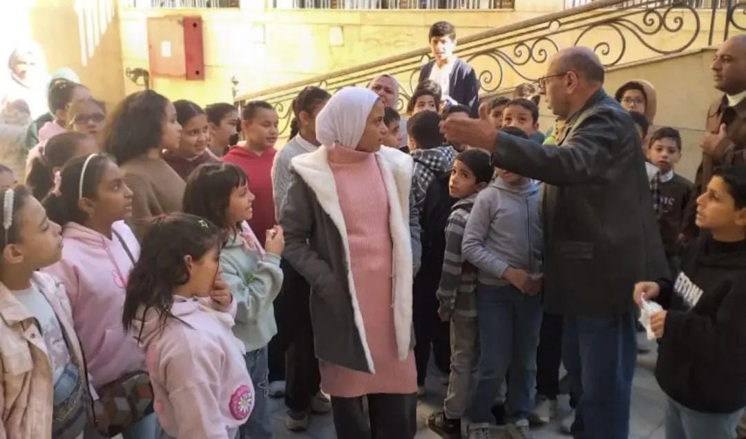 طلاب الدقهلية يزورون متحف المنصورة القومي
