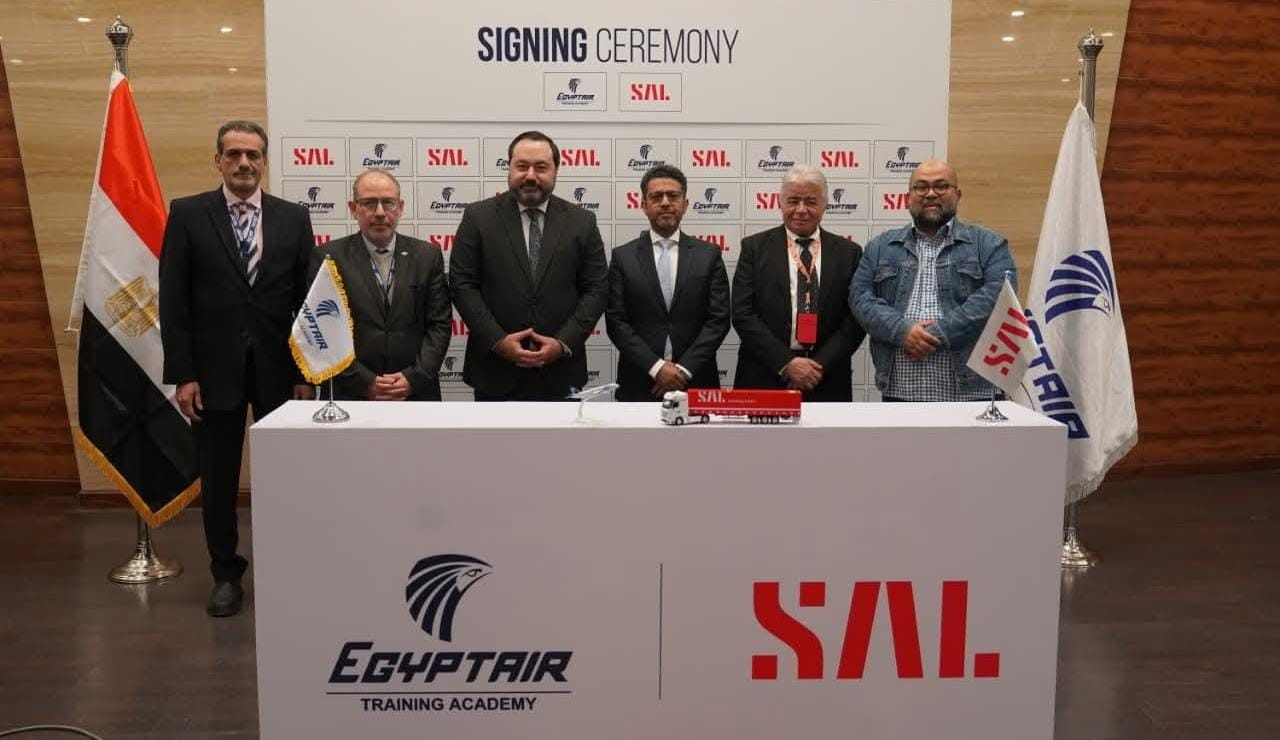 "مصر للطيران للتدريب" وسال السعودية توقعان اتفاقية لتعزيز التدريب في الشحن الجوي