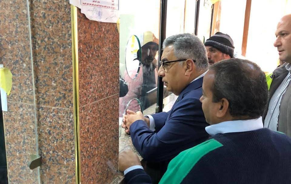 محافظ الدقهلية يتفقد المركز التكنولوجي والحملة الميكانيكية في مركز المنصورة