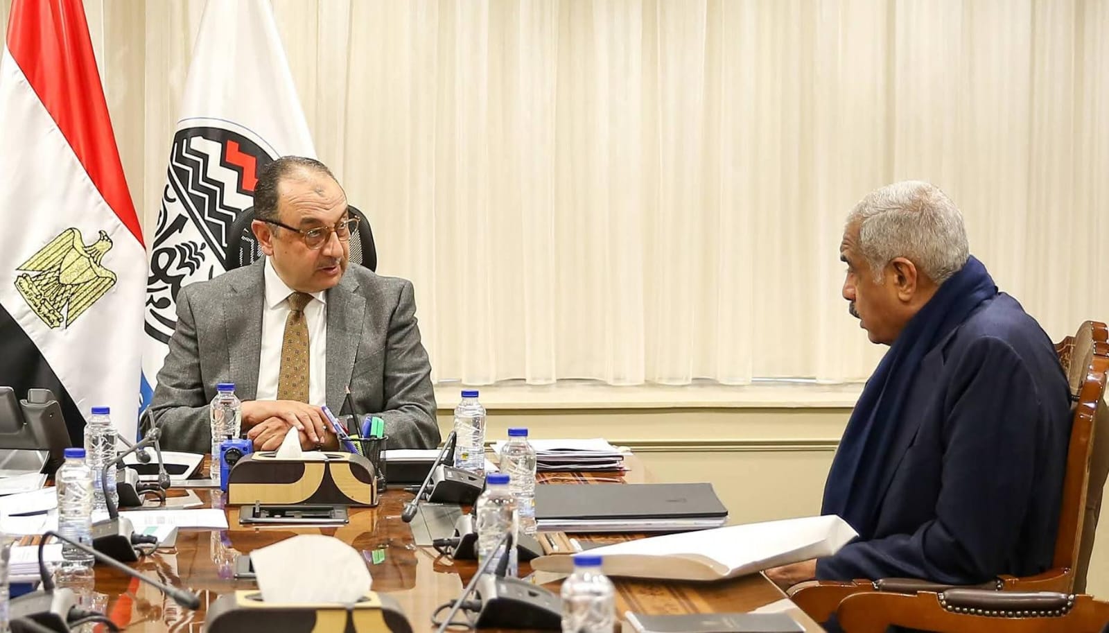 وزير قطاع الأعمال يبحث مستجدات التعاون مع مجموعة "طلعت مصطفى" لتطوير مشروعات فندقية
