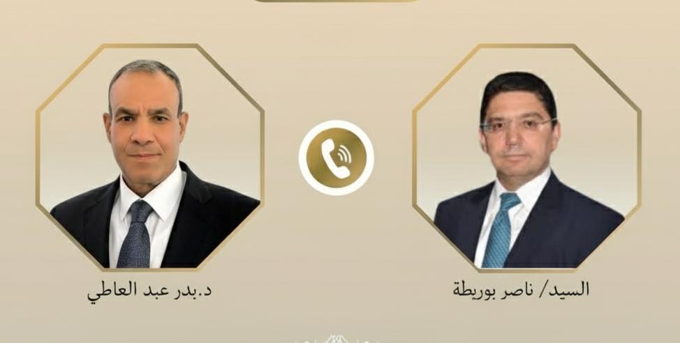 اتصال هاتفي بين وزير الخارجية ونظيره المغربي