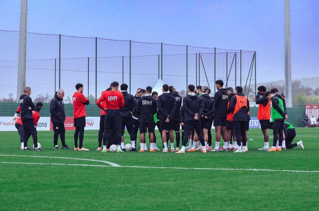 منتخب مصر يختتم تدريباته اليوم استعدادًا لمواجهة جنوب إفريقيا