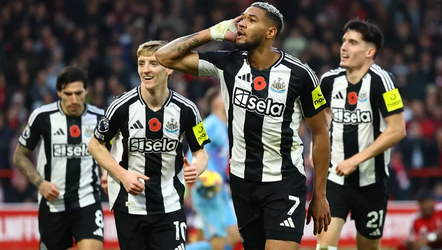 الدوري السعودي يضع جويلينتون على راداره.. ونيوكاسل يحدد سعراً ضخماً لبيع نجمه البرازيلي