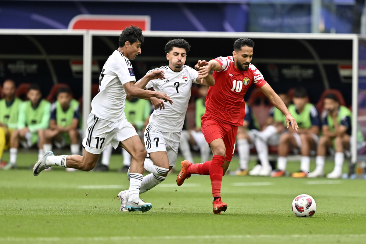 التشكيل الرسمي لمواجهة العراق أمام الأردن في ربع نهائي كأس العرب