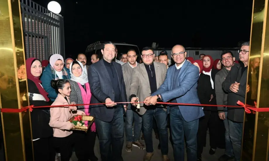 وزير الإسكان ومحافظ دمياط يفتتحان محطة معالجة الناصرية الجديدة