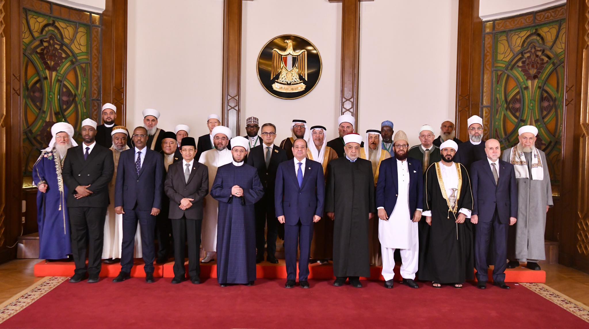 الرئيس السيسي: رؤية الدولة المصرية للخطاب الديني ودوره في بناء الدولة والإنسان تقوم على أسس راسخة