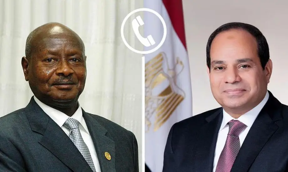 الرئيس السيسي يهنئ نظيره الأوغندي بعد انتخابه لولاية رئاسية جديدة