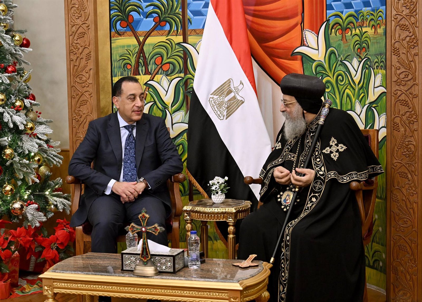 مدبولي من الكاتدرائية: أسعى دائما لبث البشرى في نفوس المصريين بأن الأمور تتحسن