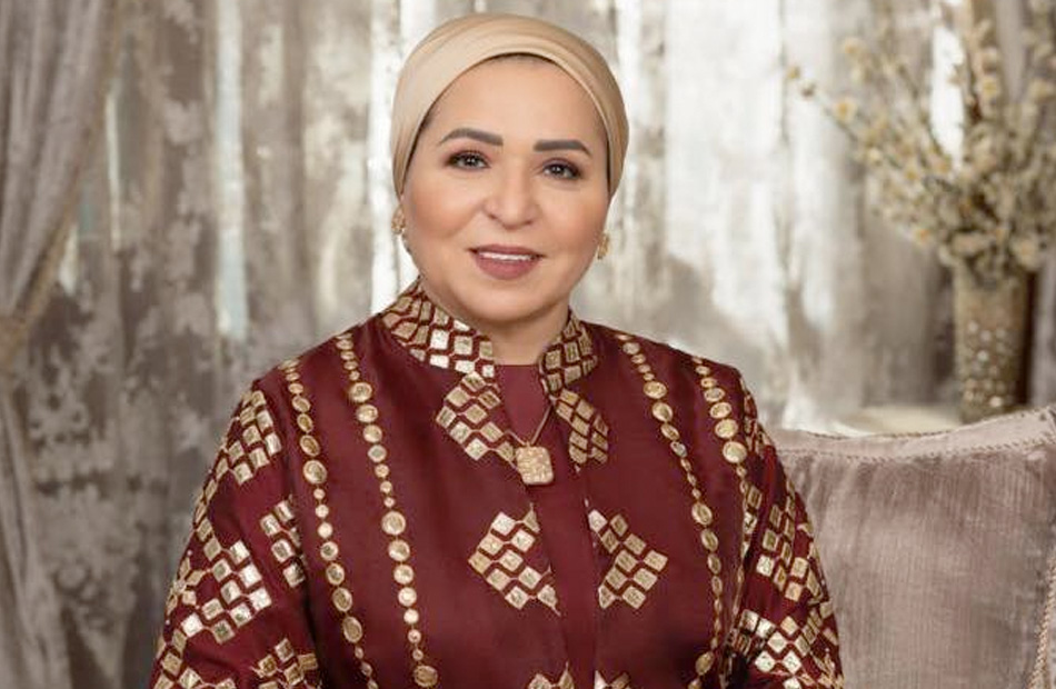 السيدة انتصار السيسي تهنئ المصريين بالعام الجديد 2026
