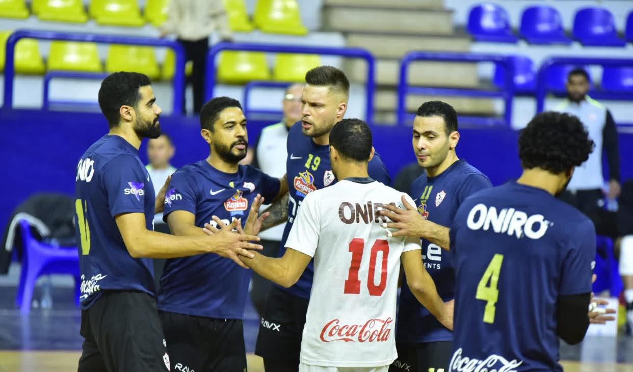 فوز الزمالك على بتروجيت في نهائيات دوري المرتبط