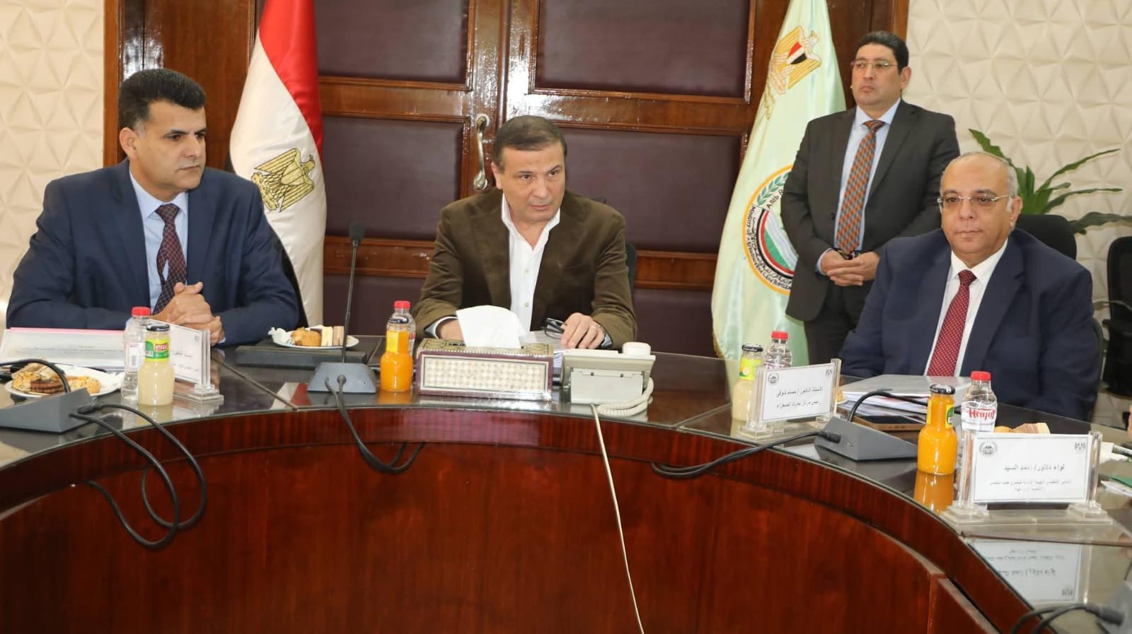 وزير الزراعة يترأس اجتماع مجلس إدارة "تحسين الأراضي"