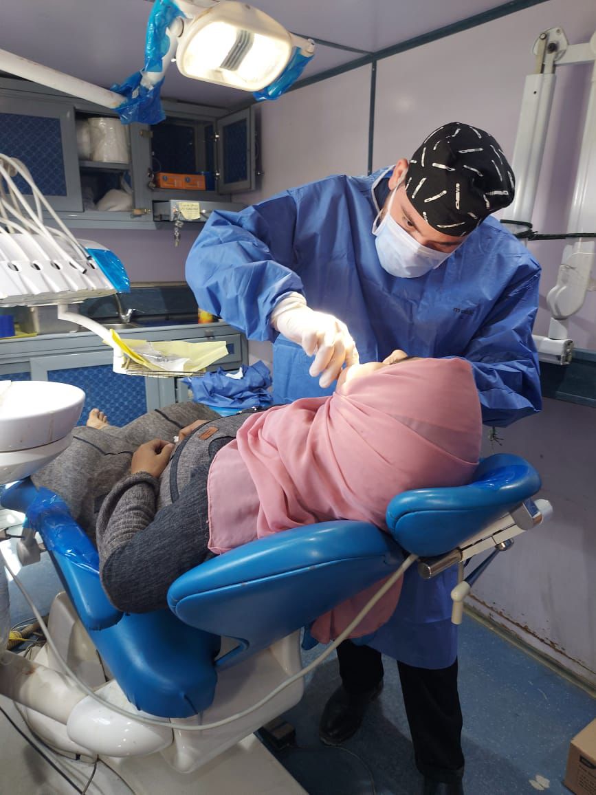 نتائج قافلة جامعة القاهرة لقرية المنوات مركز أبو النمرس