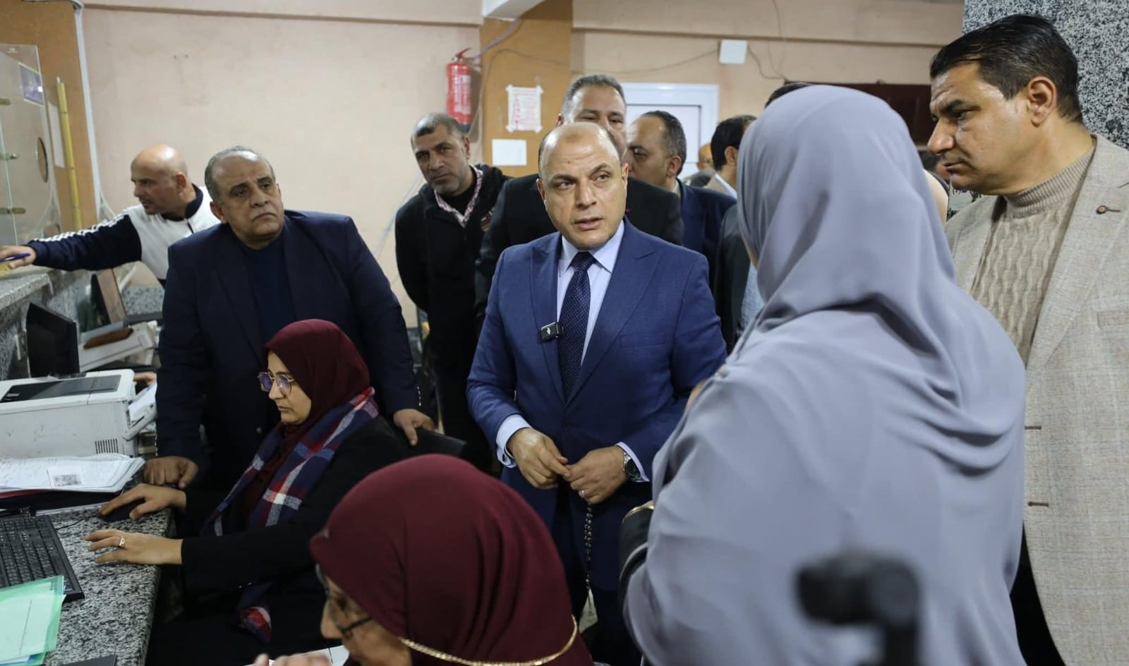 محافظ كفرالشيخ يتابع انتظام العمل بالمركز التكنولوجي بسيدي سالم