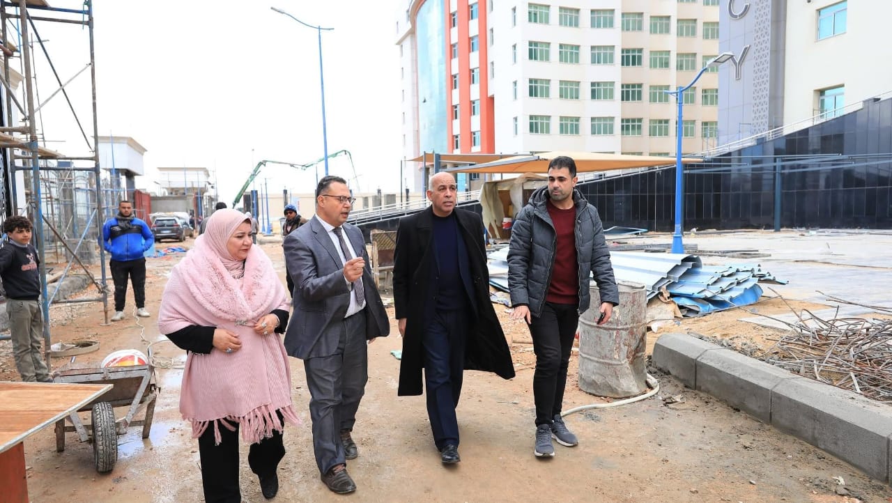 رئيس جامعة كفر الشيخ يتفقد الموقع العام للمدينة الطبية لمتابعة آخر المستجدات الإنشائية